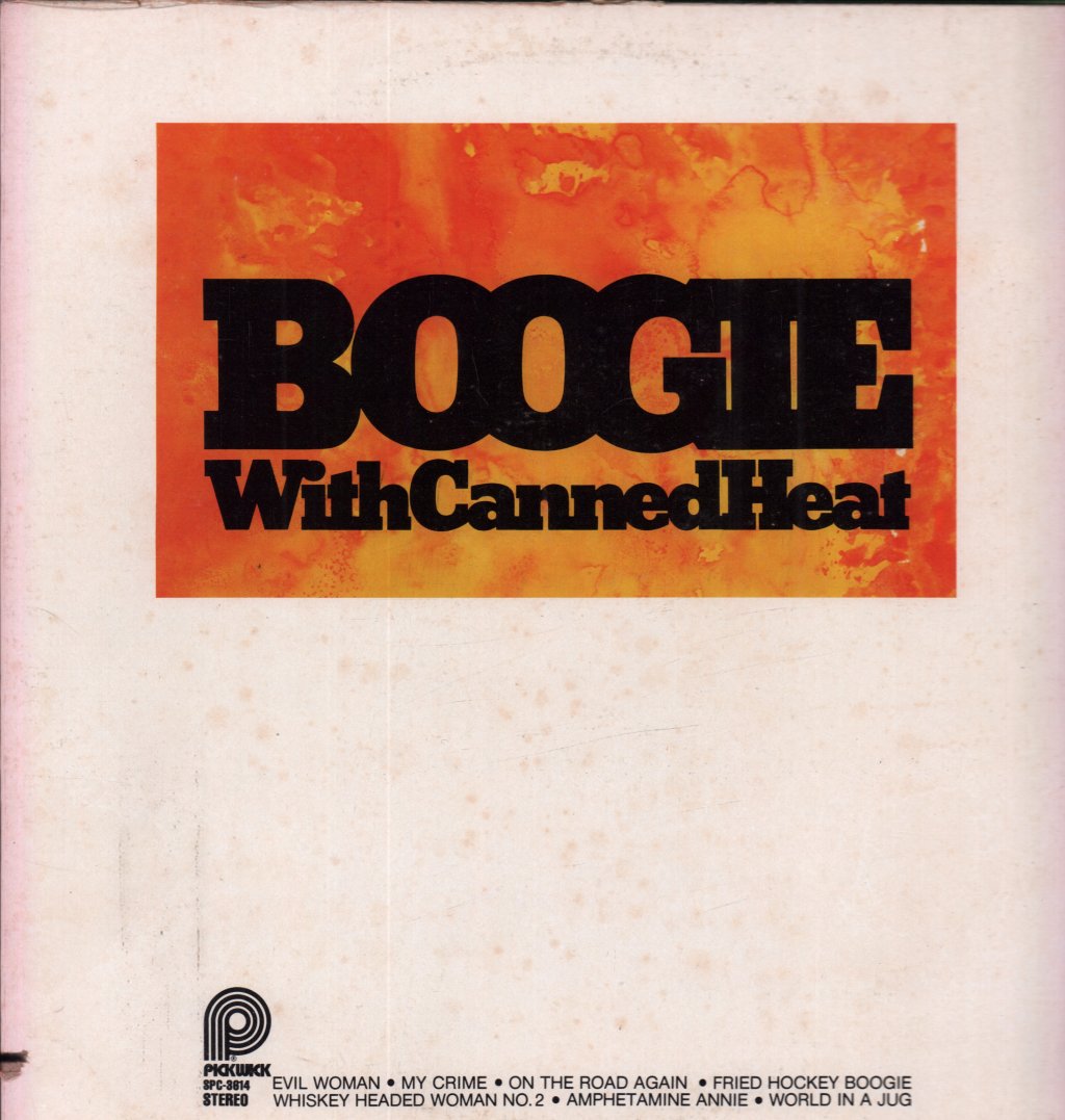 Canned Heat - Boogie With - Lp