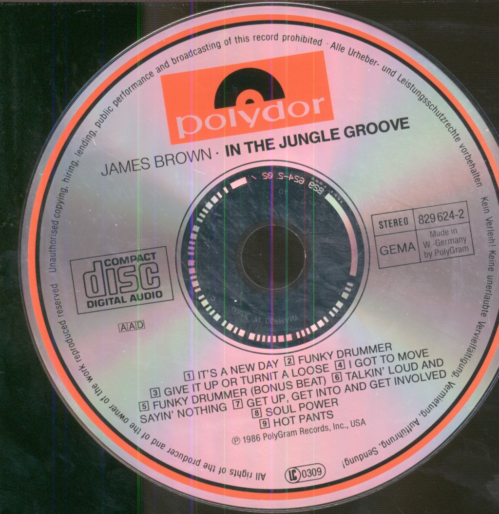 James Brown - In The Jungle Groove - Cd