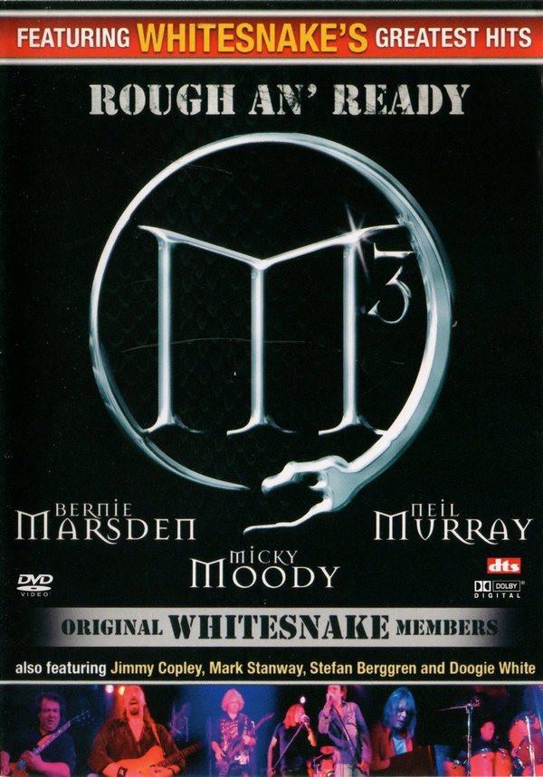 m3 (bernie marsden micky moody neil murray) - Rough An' Ready - Dvd
