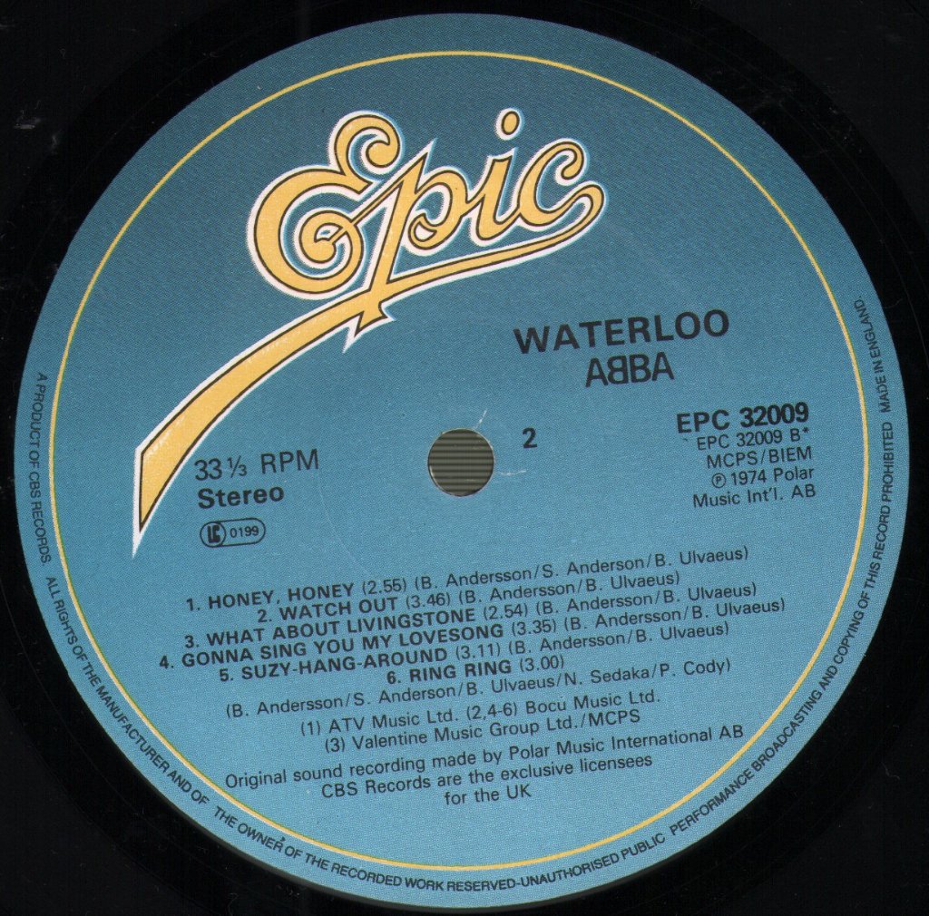 ABBA - Waterloo - Lp
