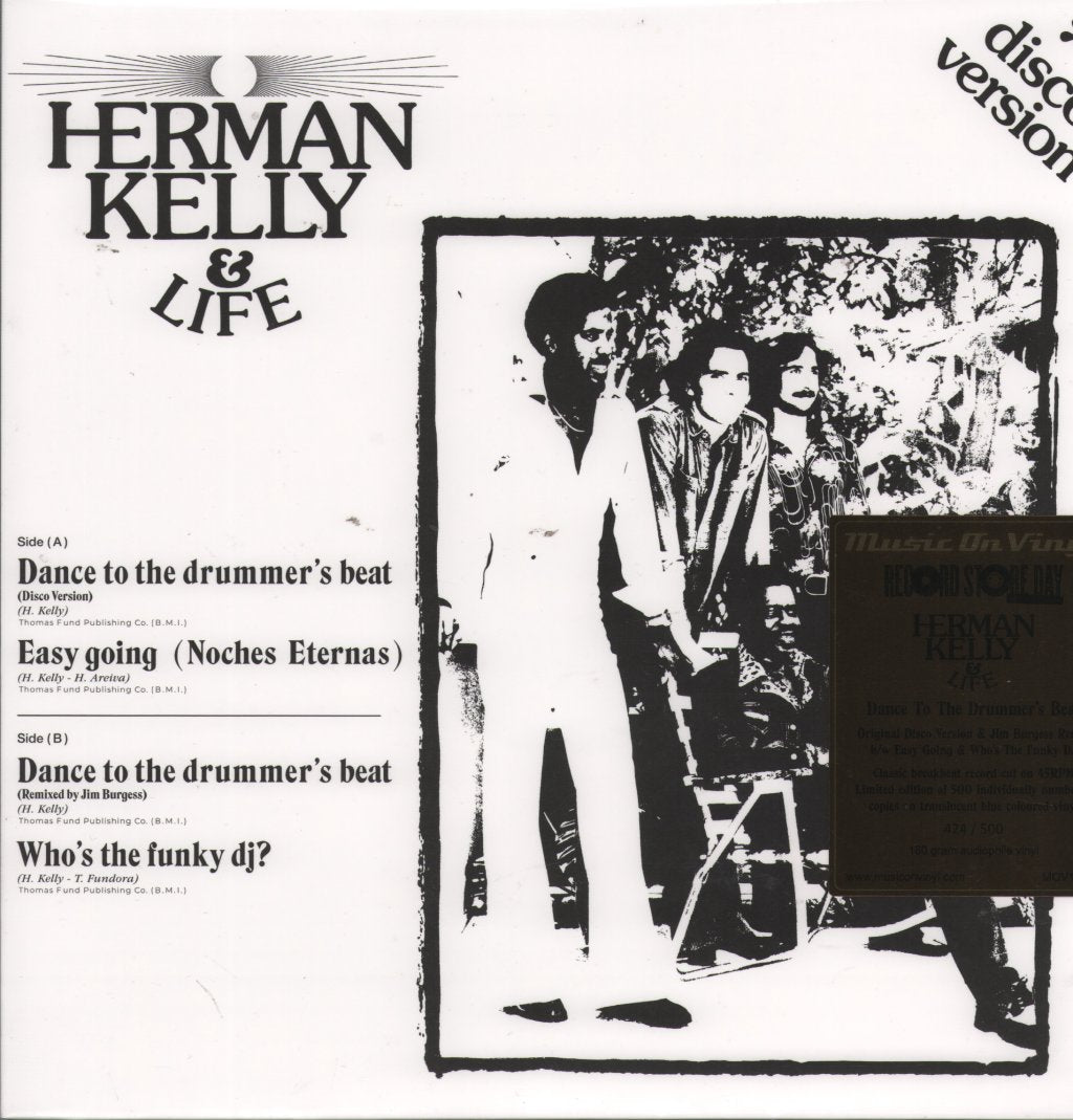 Herman Kelly & Life - Dance To The Drummer's Beat - 12 Inch