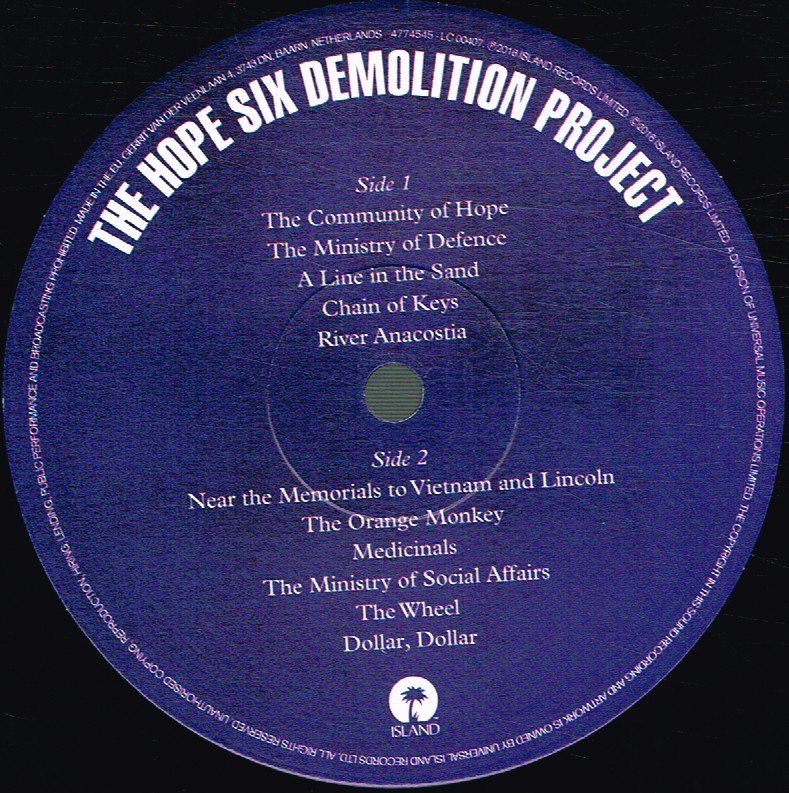PJ Harvey - Hope Six Demolition Project - Lp