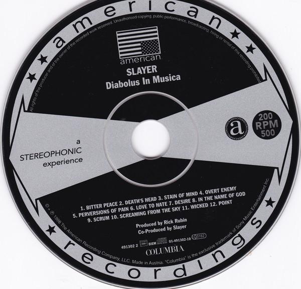 Slayer - Diabolus In Musica - Cd