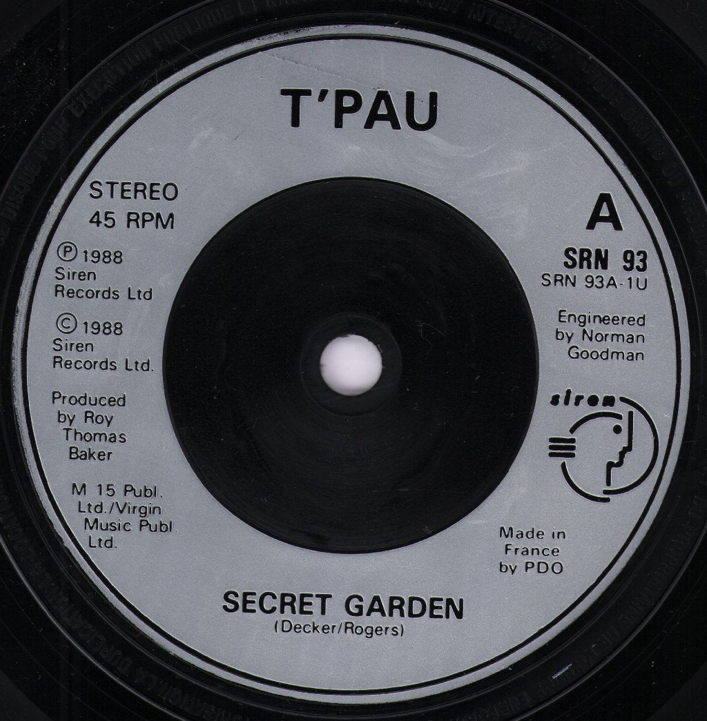 T'PAU - Secret Garden - 7 Inch