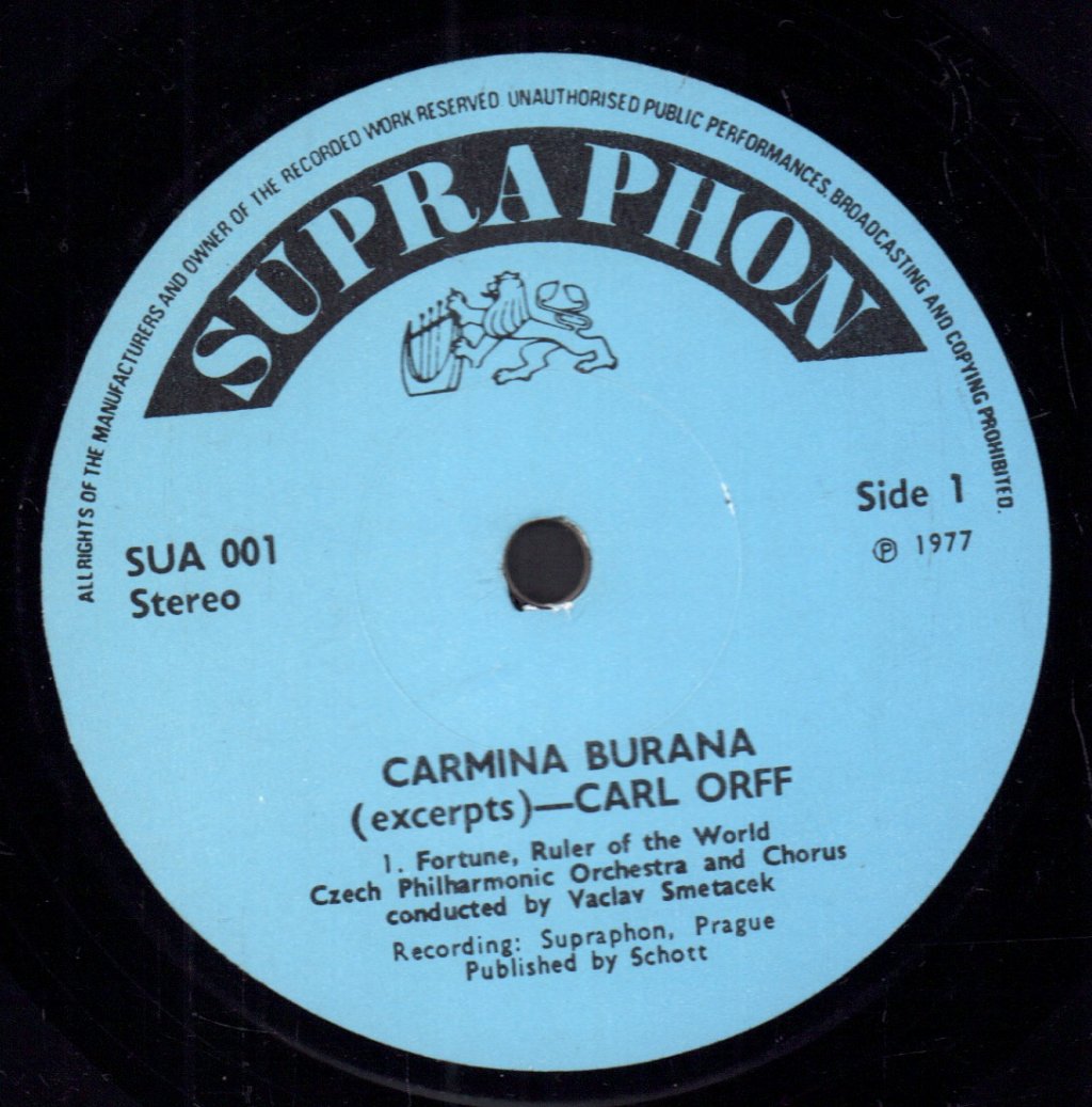 Carl Orff - Carmina Burana - 7 Inch