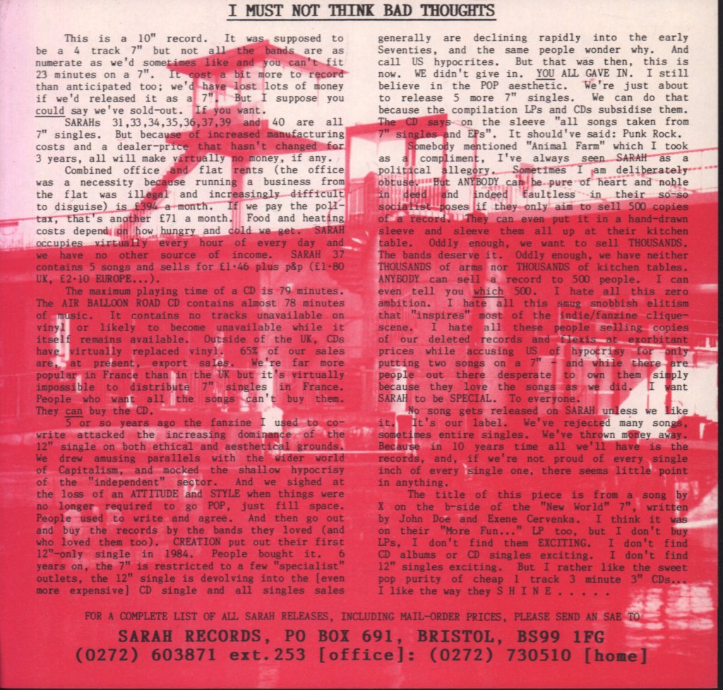 Field Mice - So Said Kay - 10 Inch