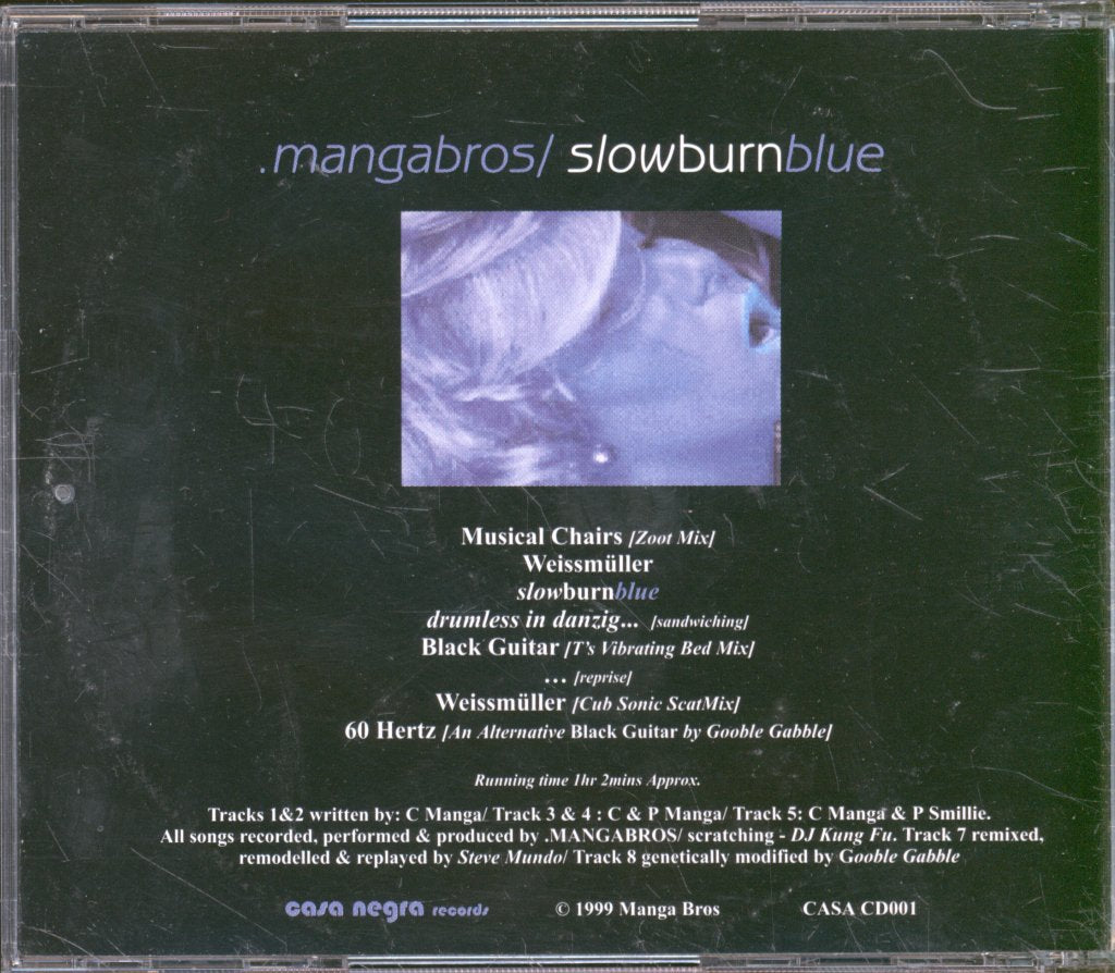 Mangabros - Slow Burn Blue - Cd