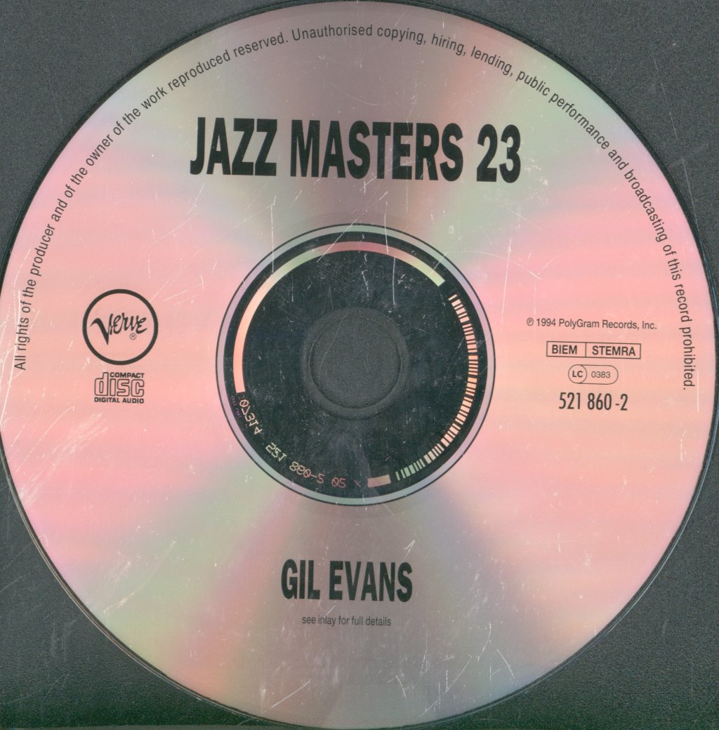 Gil Evans - Verve Jazz Masters 23 - Cd