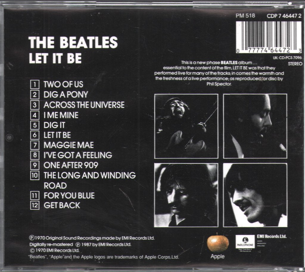 Beatles - Let It Be - Cd