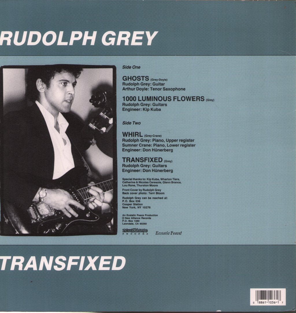 Rudolph Grey - Transfixed - Lp