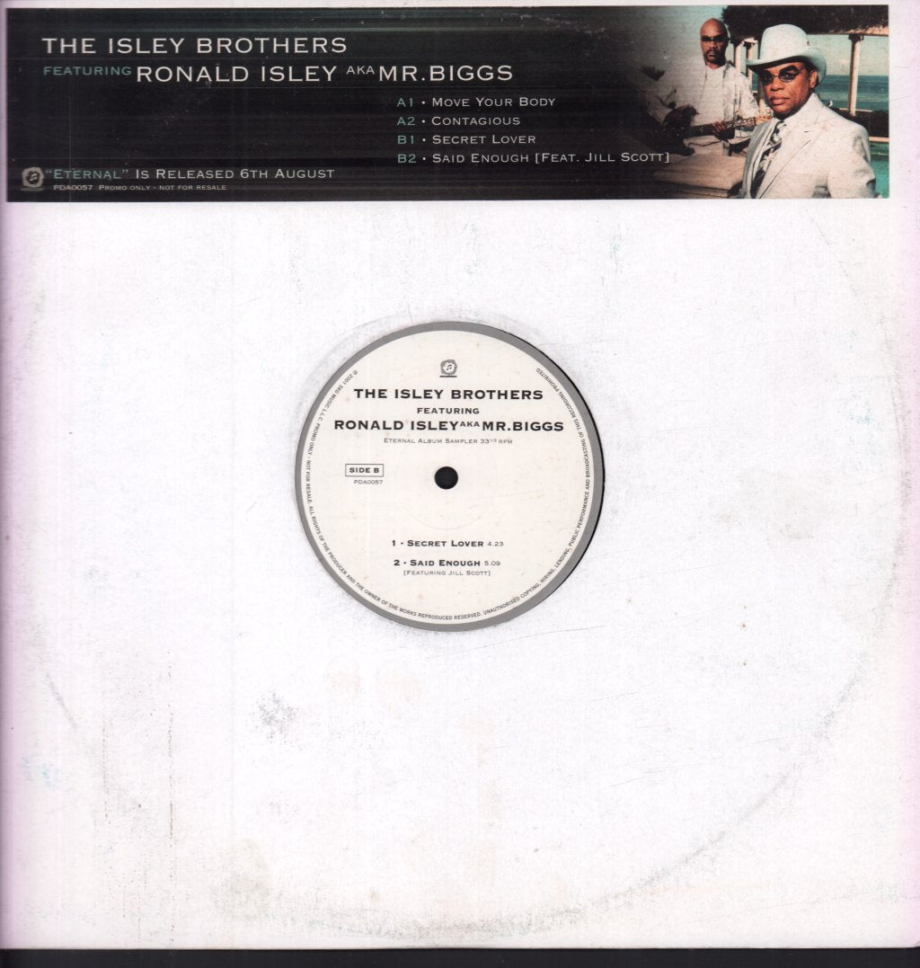 isley brothers featuring ronald isley aka mr. biggs - Eternal Album Sampler Promo - 12 Inch