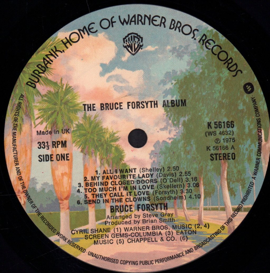 Bruce Forsyth - Album - Lp