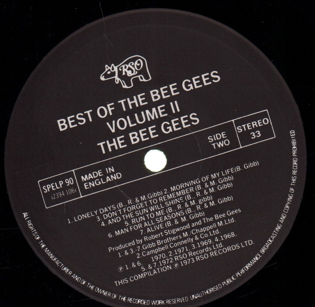 Bee Gees - Best Of Bee Gees Vol. 2 - Lp