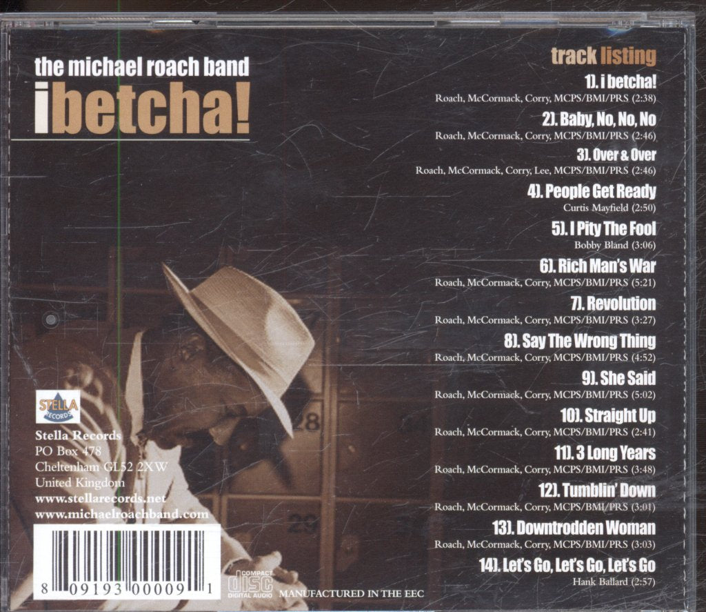 Michael Roach Band - IBetcha - Cd