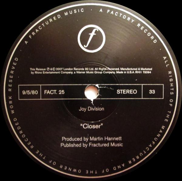 Joy Division - Closer - Lp