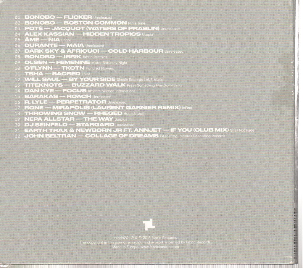 Bonobo - Fabric Presents Bonobo - Cd