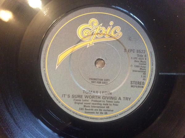 Tomas Ledin - Right Now - 7 Inch