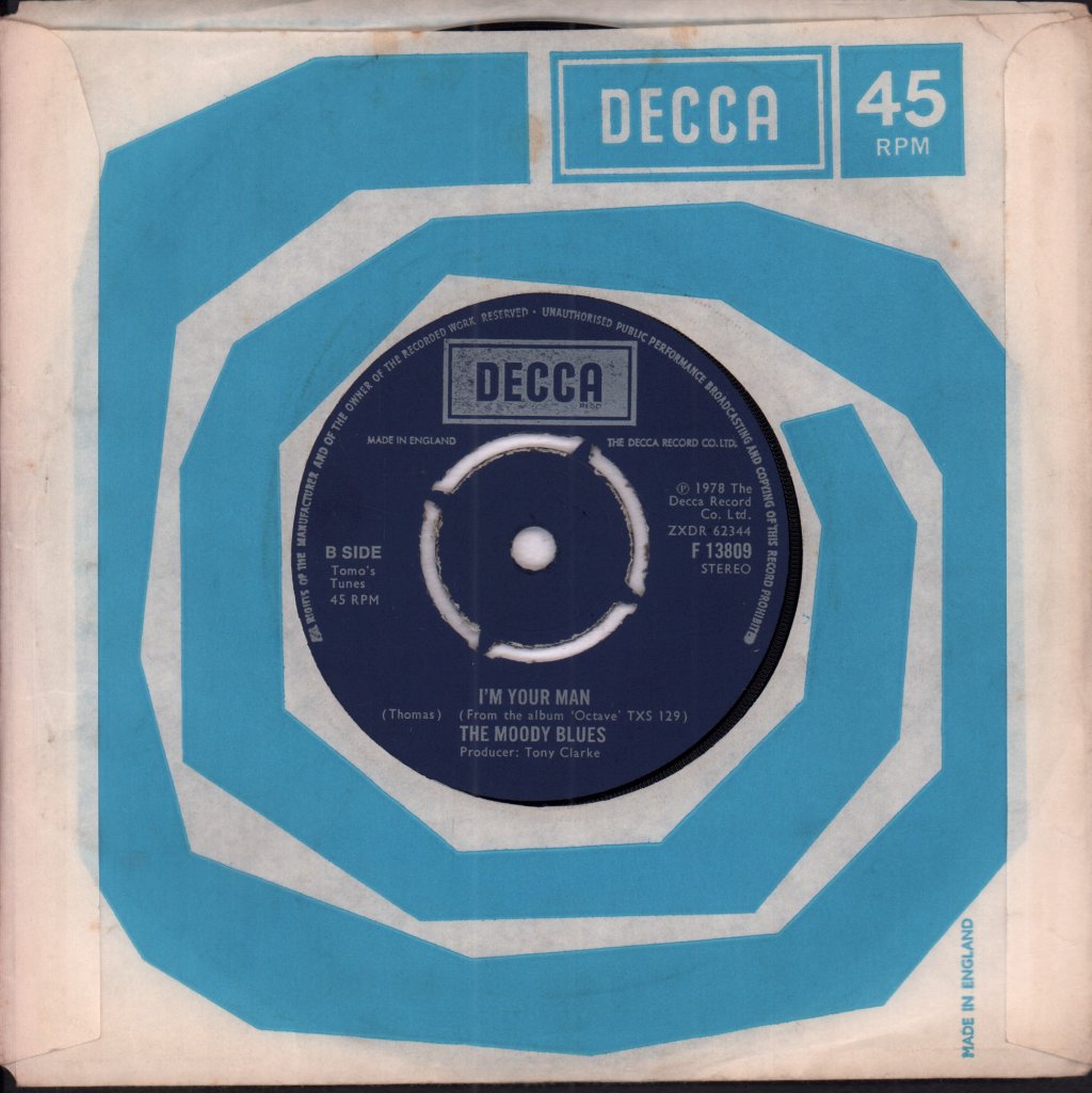 Moody Blues - Driftwood - 7 Inch