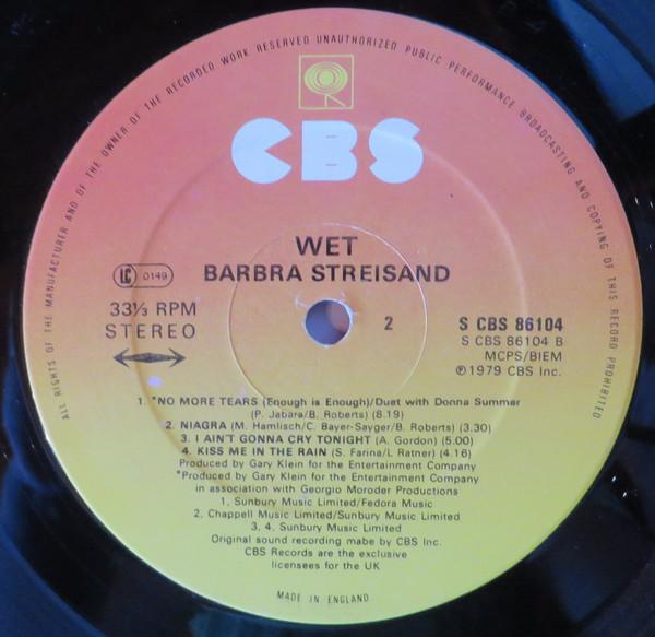 Barbra Streisand - Wet - Lp