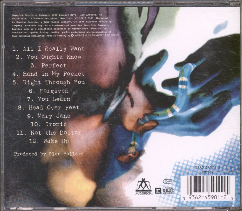 Alanis Morissette - Jagged Little Pill - Cd