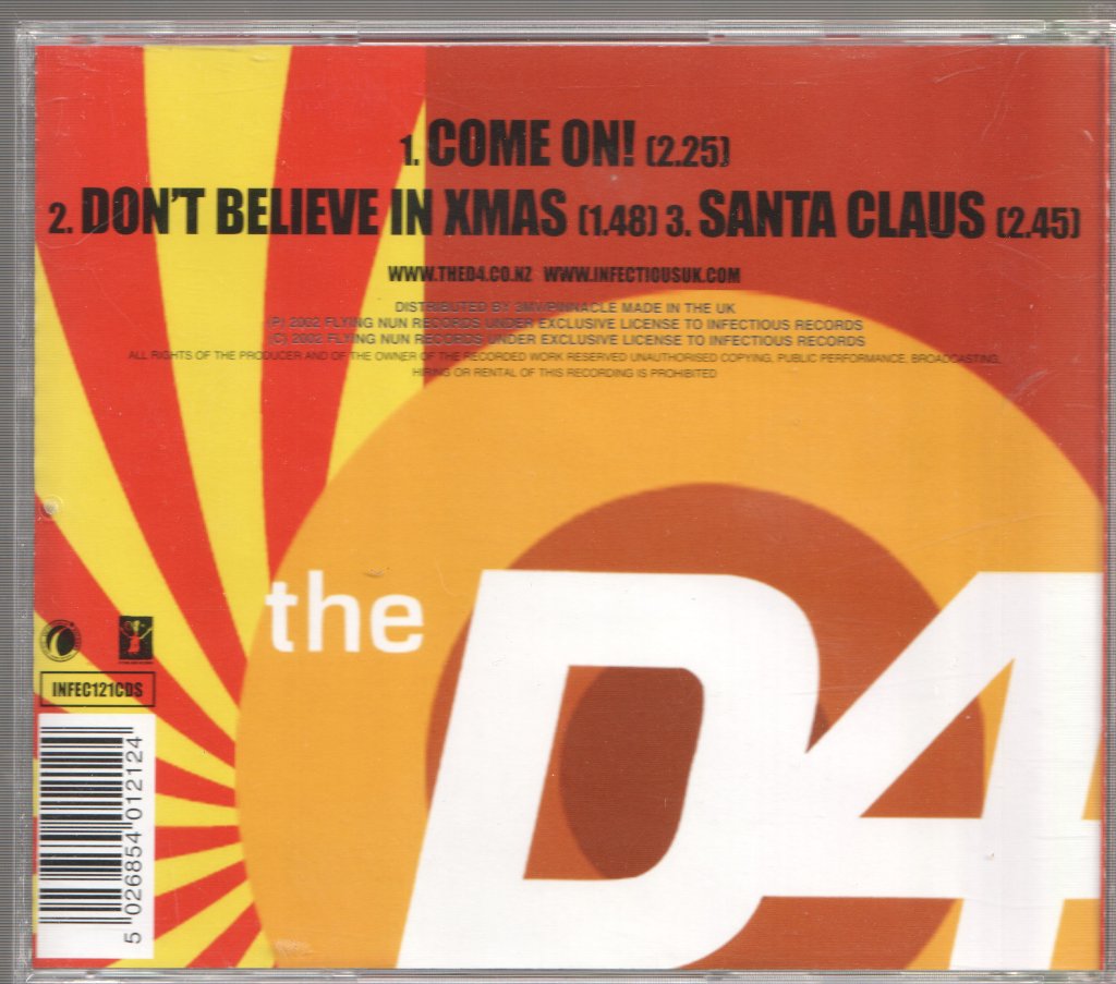 D4 - Come On! - Cd