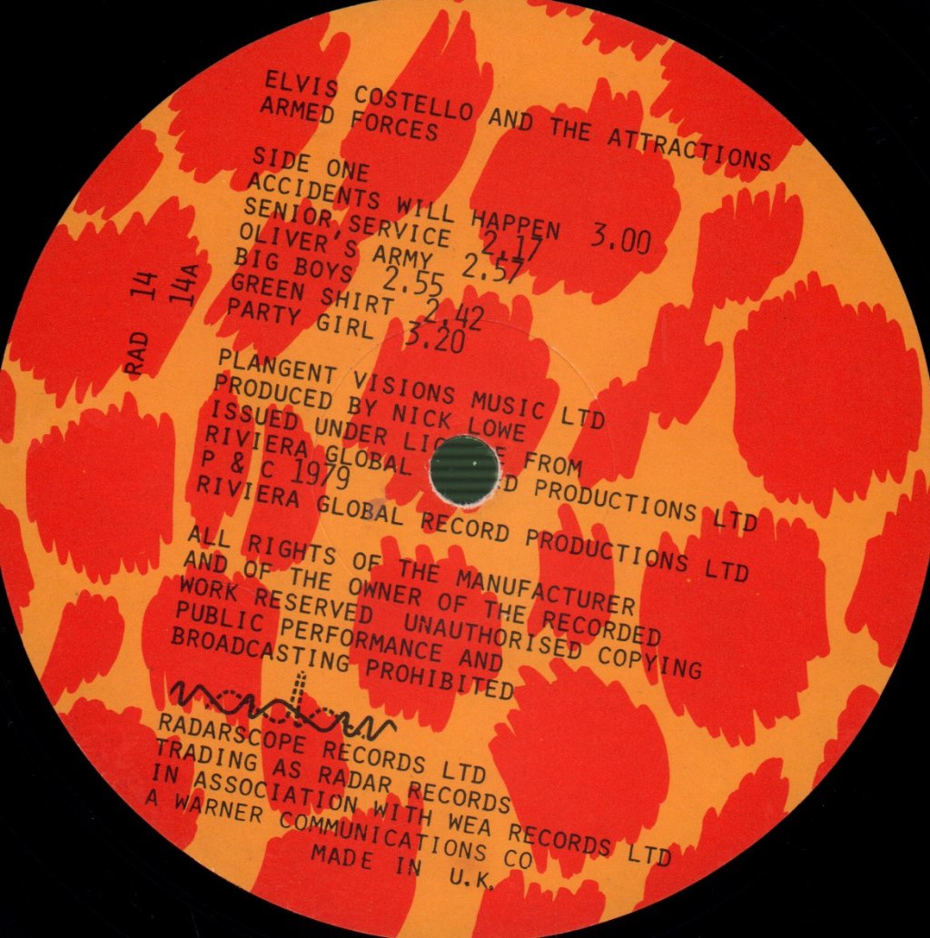 Elvis Costello - Armed Forces - Lp