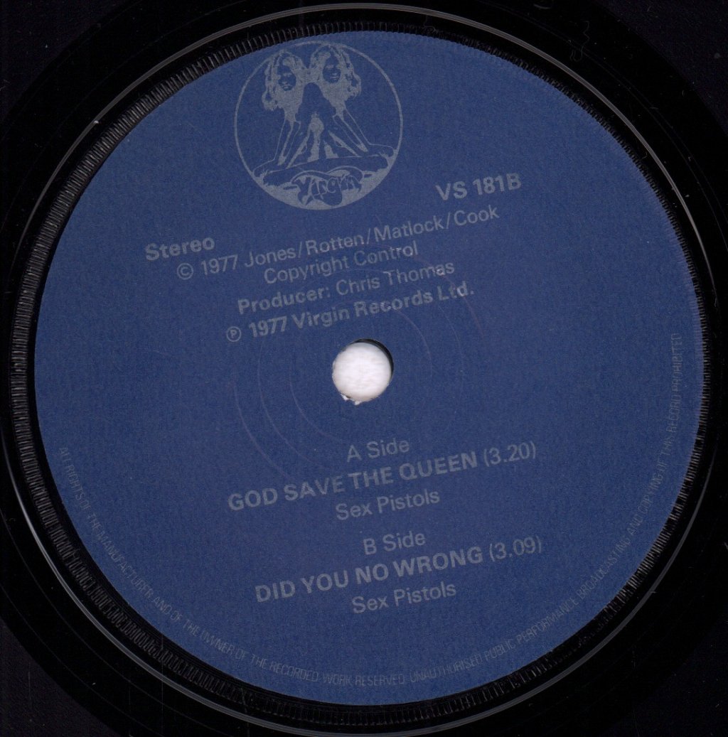 Sex Pistols - God Save The Queen - 7 Inch