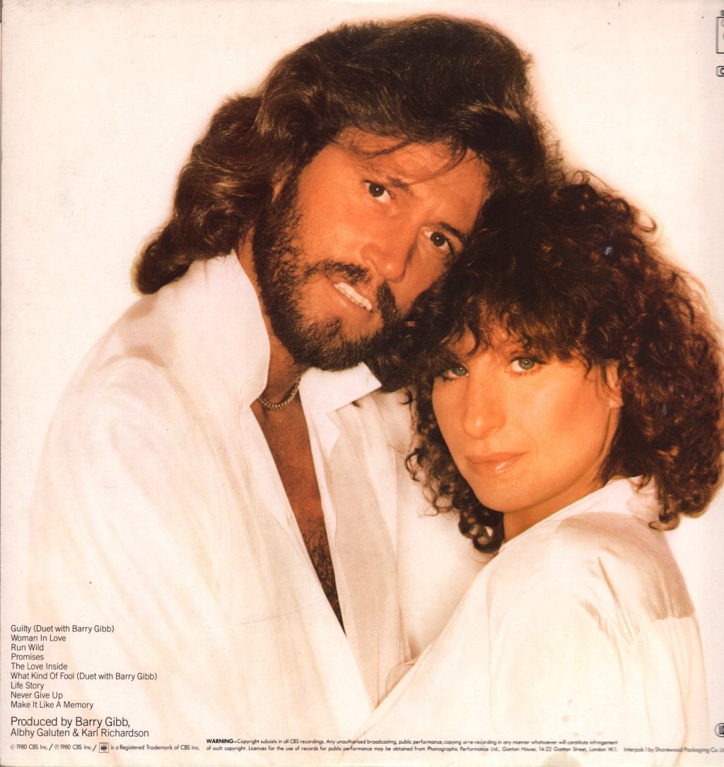 Barbra Streisand - Guilty - Lp