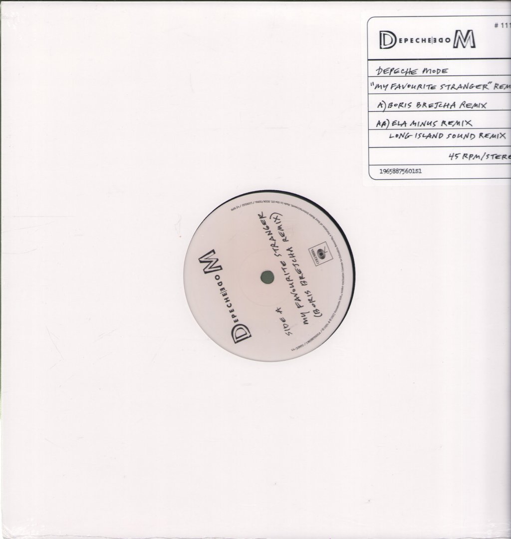 Depeche Mode - My Favourite Stranger Remixes - 12 Inch