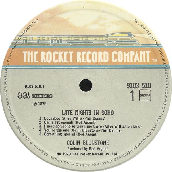Colin Blunstone - Late Nights In Soho - Lp
