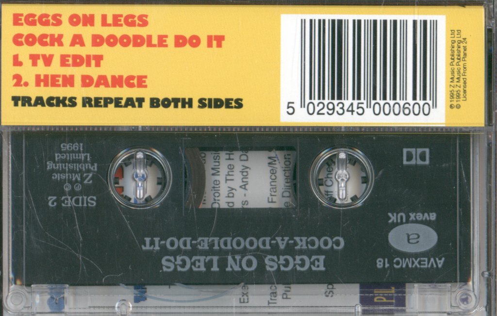Eggs On Legs - Cock A Doodle Do It - Cassette