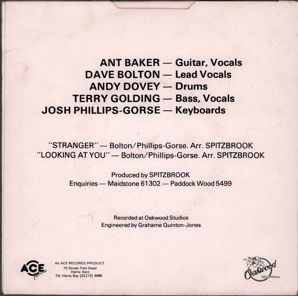Spitzbrook - Stranger - 7 Inch
