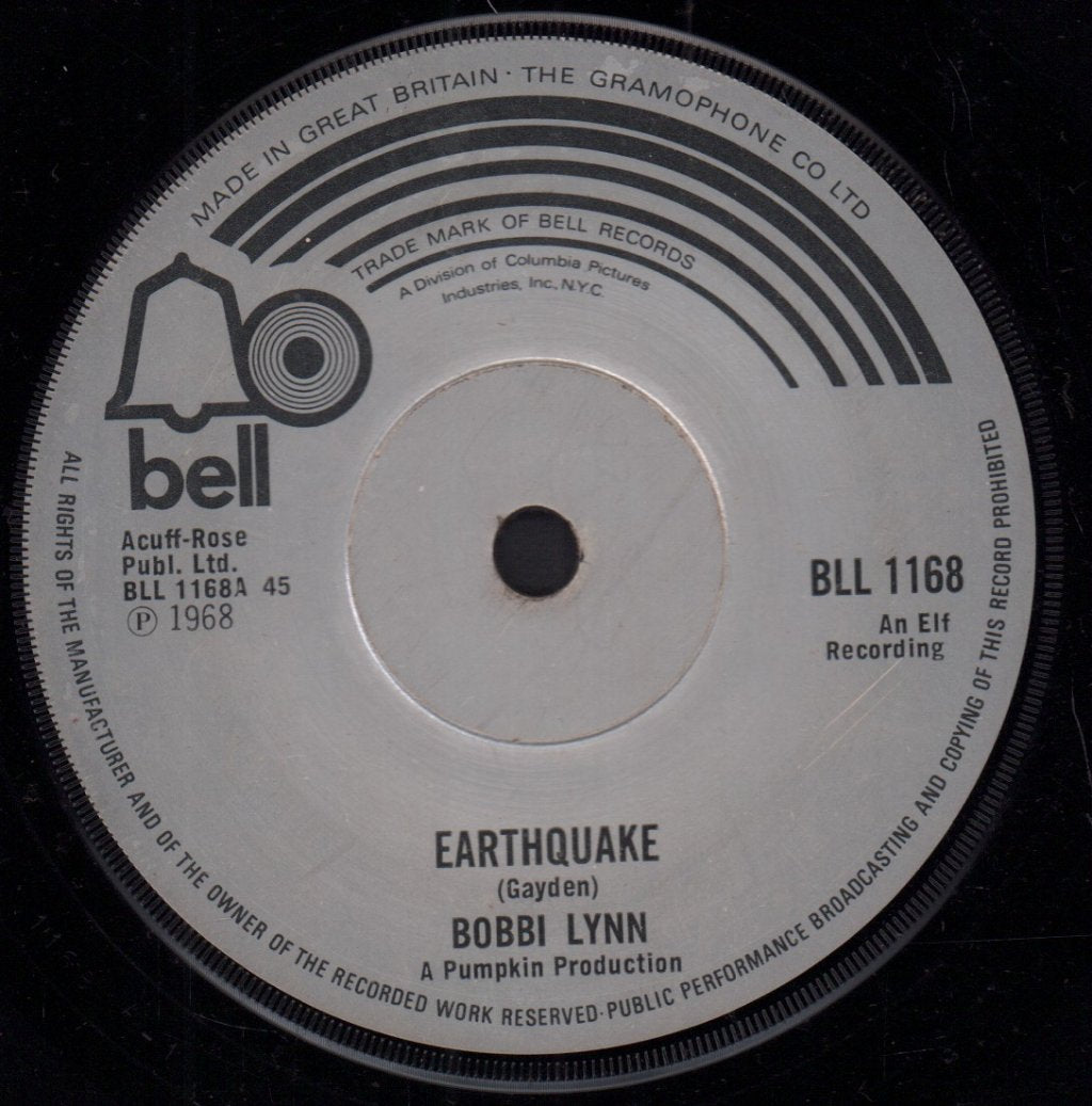 Bobbi Lynn - Earthquake - 7 Inch