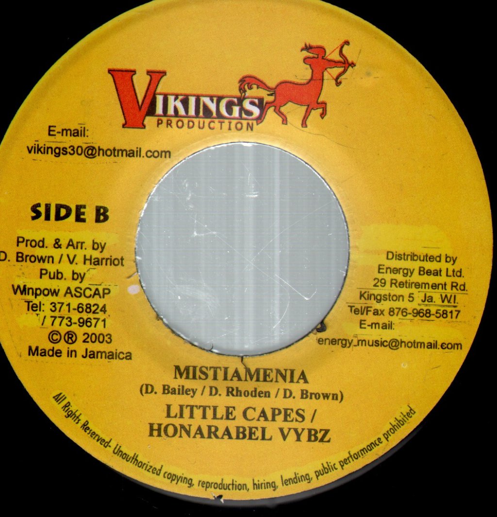Capleton/Little Capes And Honarabel Vybz - Give Har Goody/Mistiamenia - 7 Inch
