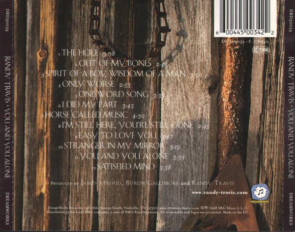 Randy Travis - You And You Alone - Cd
