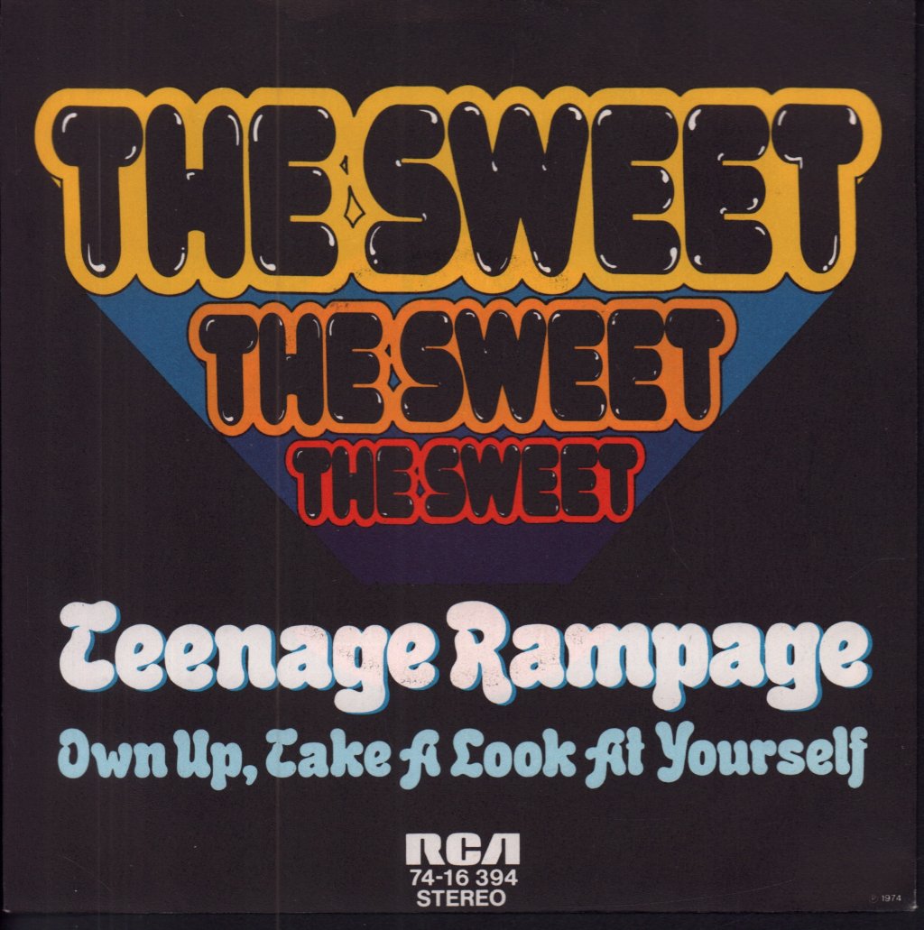 Sweet - Teenage Rampage - 7 Inch