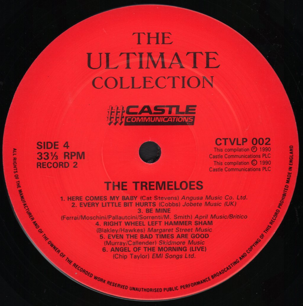 Tremeloes - Ultimate Collection - Double Lp