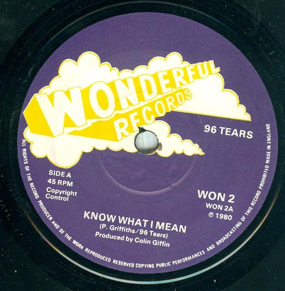 96 Tears - Know What I Mean - 7 Inch