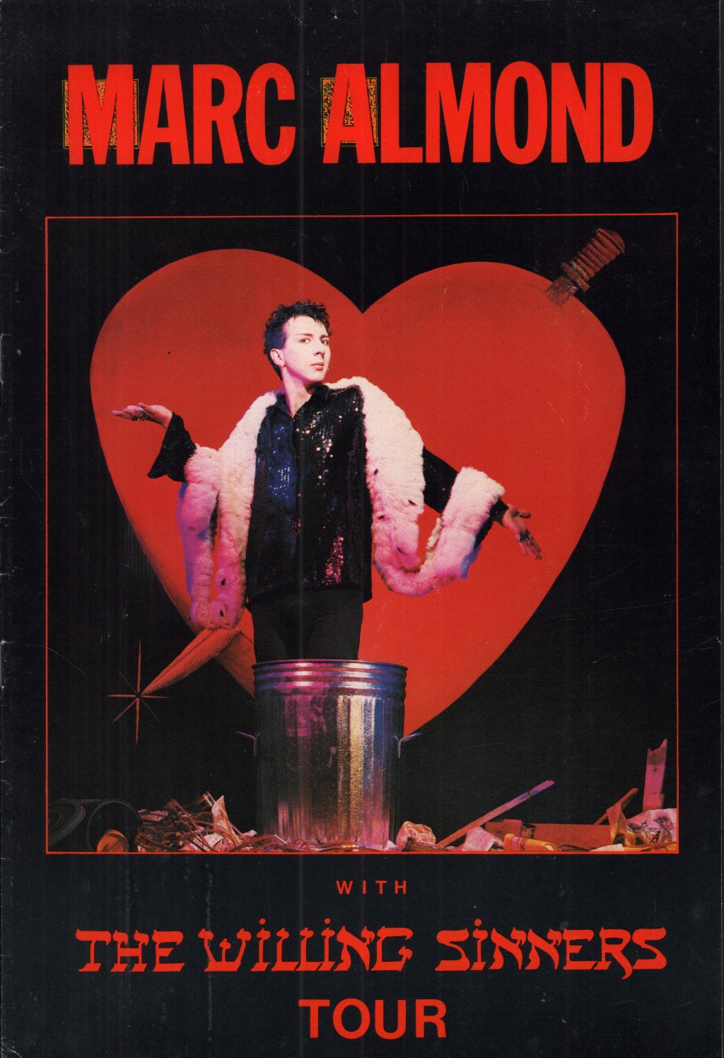 Marc Almond And The Willing Sinners - Vermin In Ermine - Tour Programme