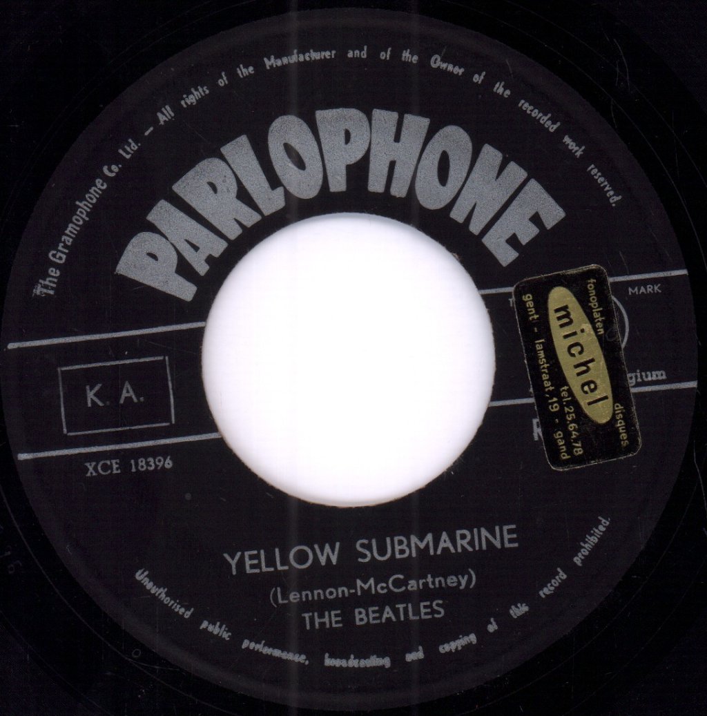 Beatles - Yellow Submarine - 7 Inch