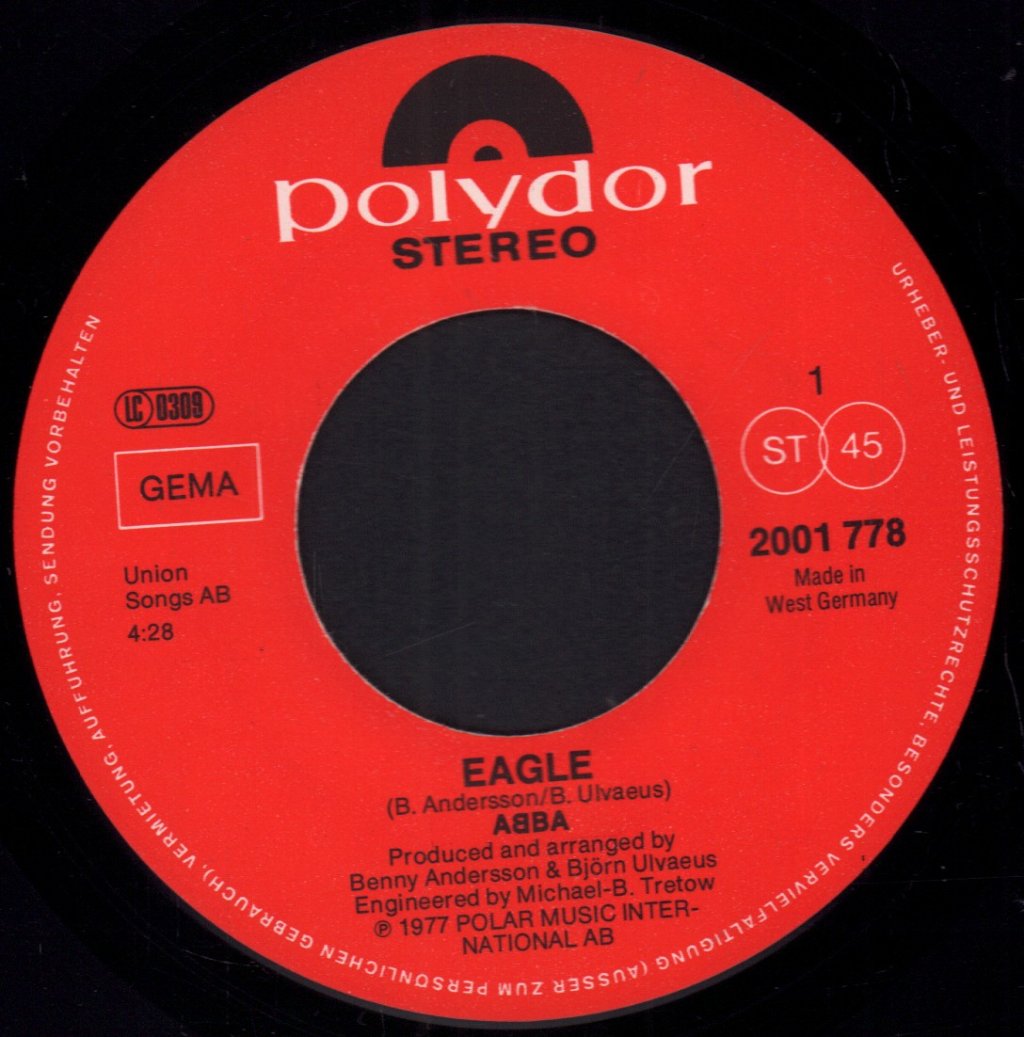 ABBA - Eagle - 7 Inch