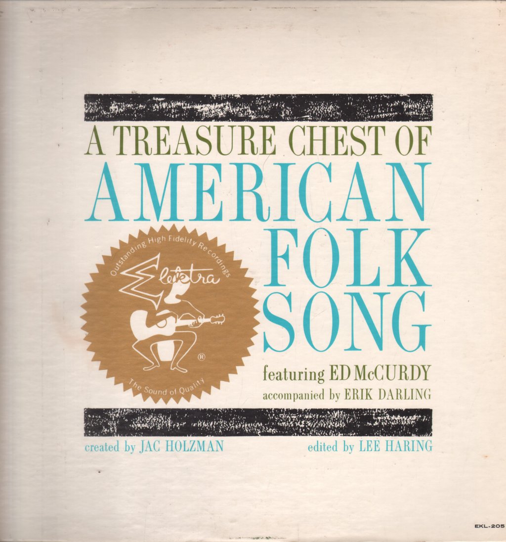 Ed Mccurdy - A Treasure Chest Of American Folk Song - Double Lp