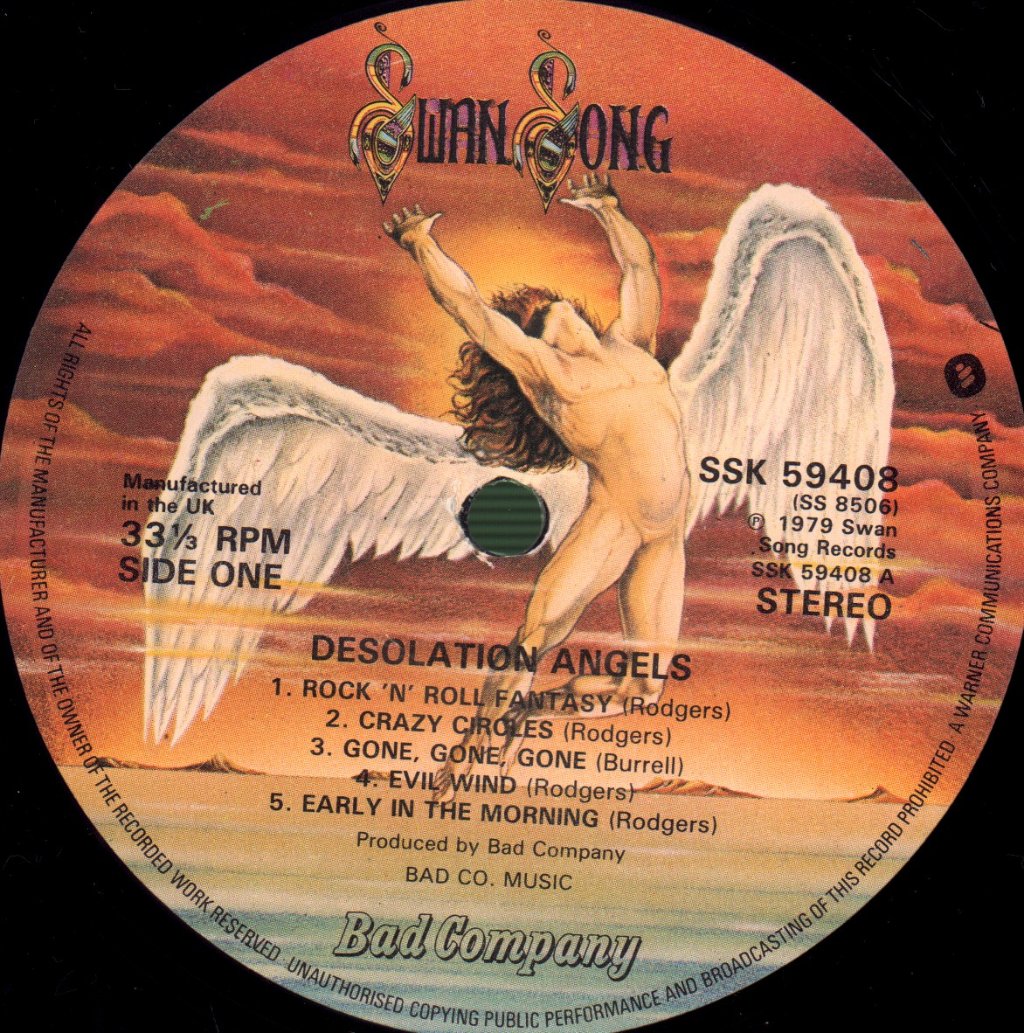 Bad Company - Desolation Angels - Lp