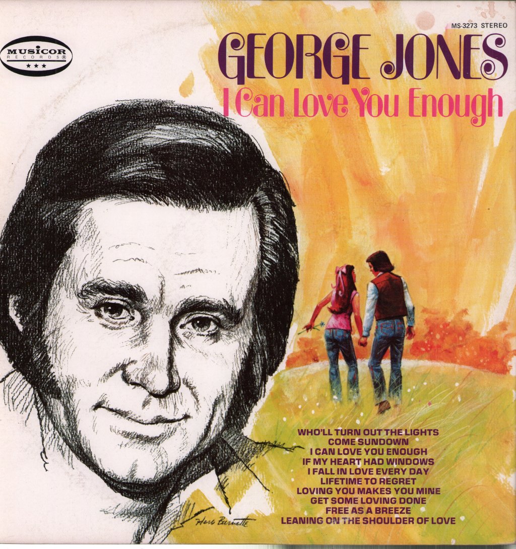 George Jones - I Can Love You Enough - Lp