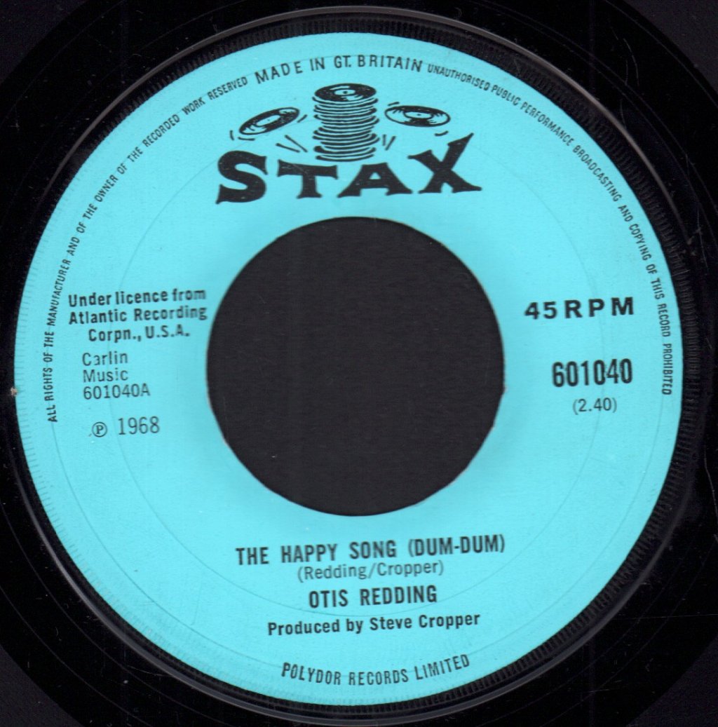Otis Redding - Happy Song - 7 Inch