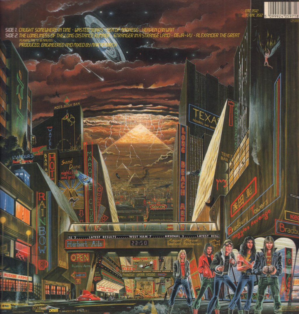 Iron Maiden - Somewhere In Time - Lp