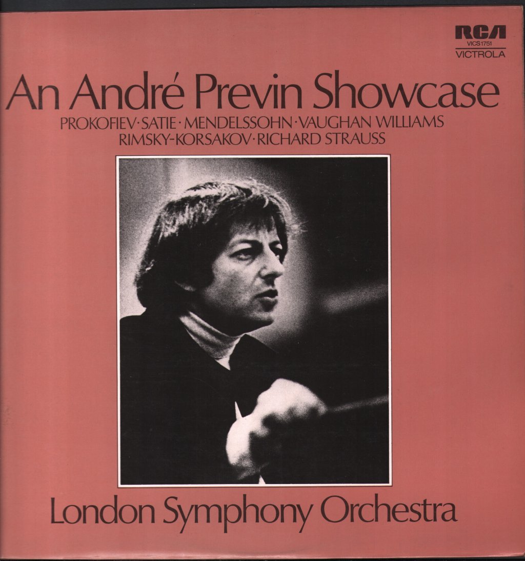 Andre Previn / London Symphony Orchestra - An Andre Previn Showcase - Lp