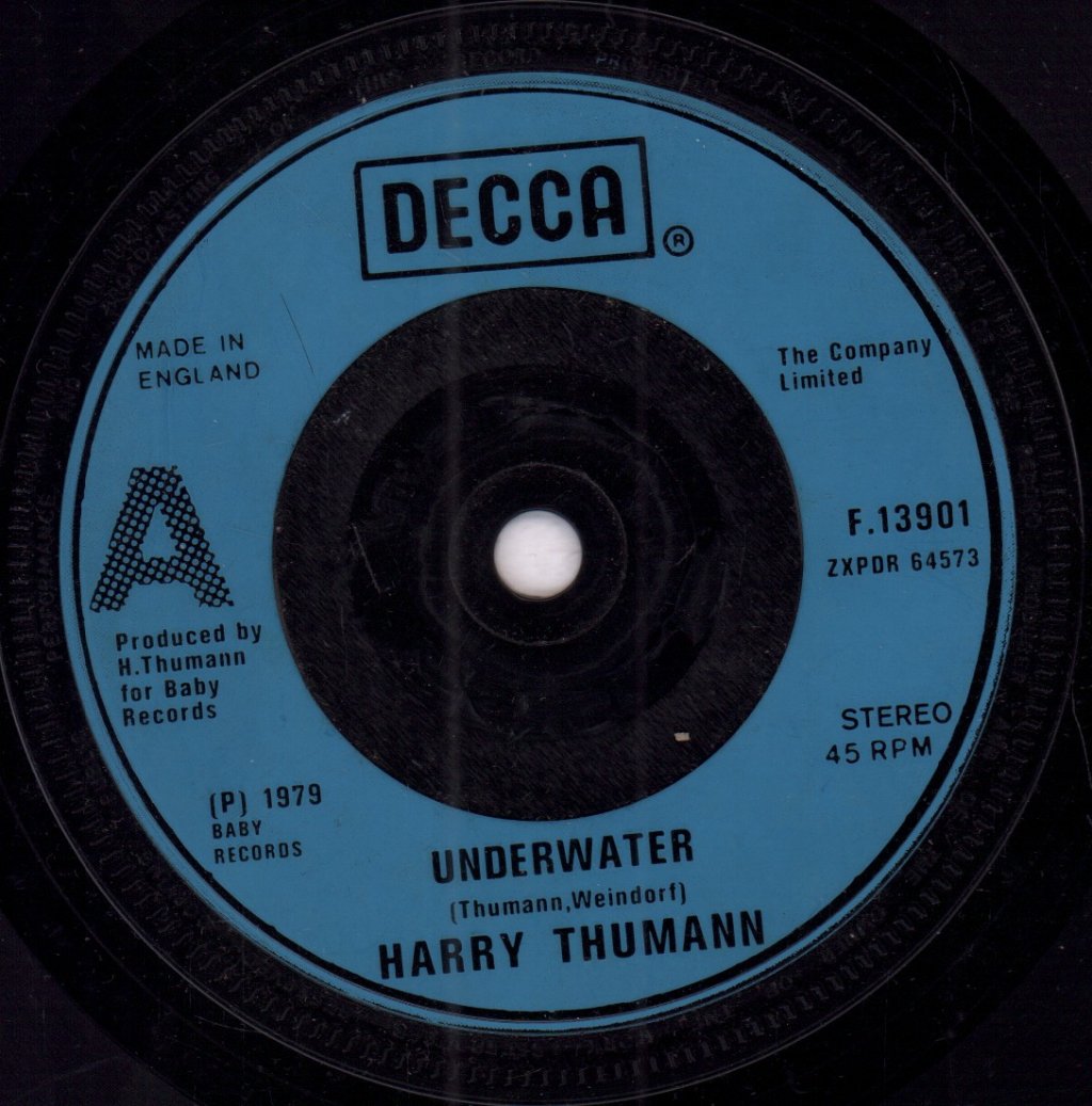 Harry Thumann - Underwater - 7 Inch