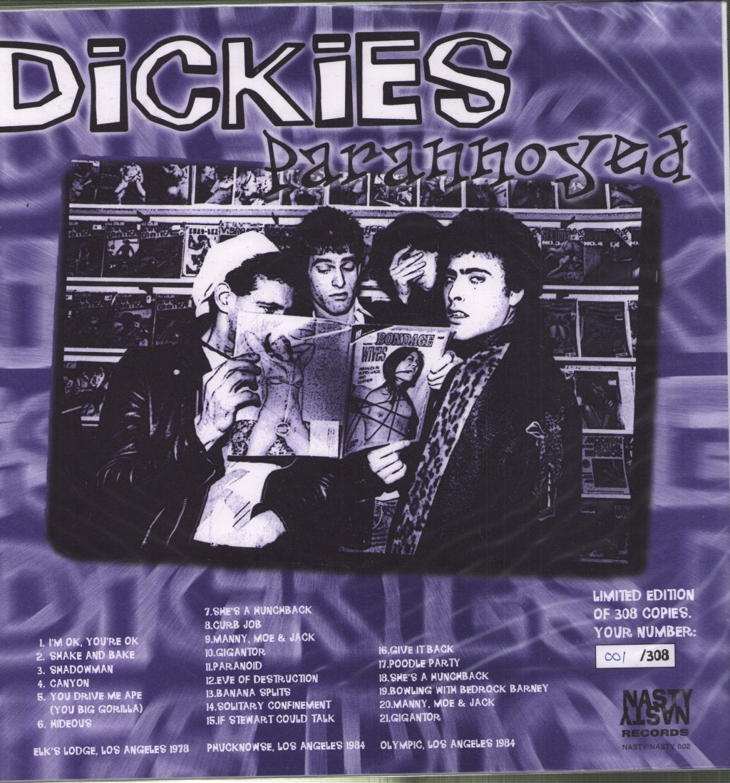 Dickies - Parannoyed - Lp