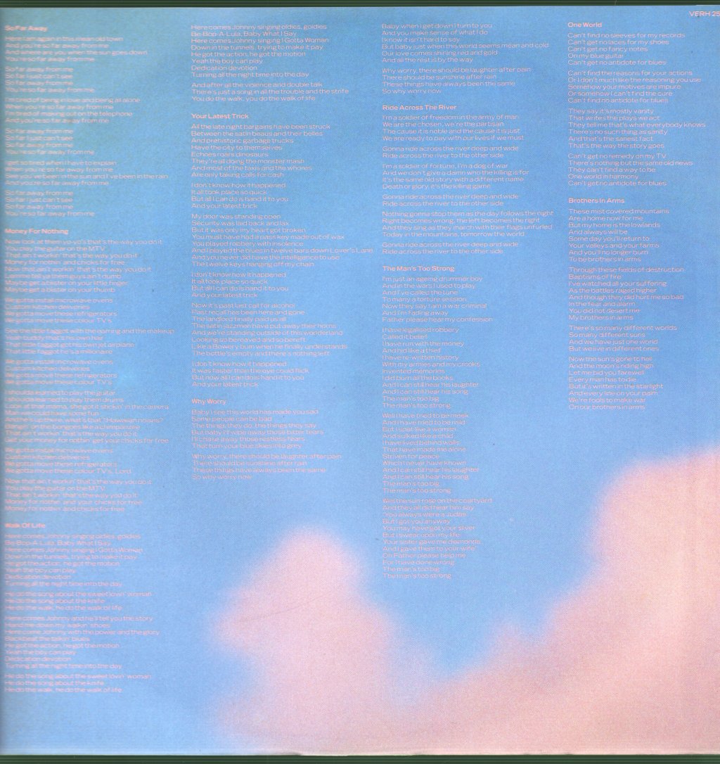 Dire Straits - Brothers In Arms - Lp